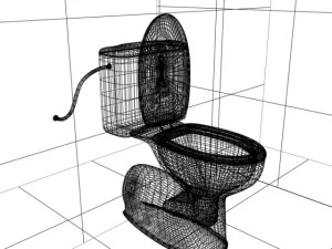 toilet bowl 3D Model