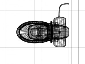 toilet bowl 3D-Modell
