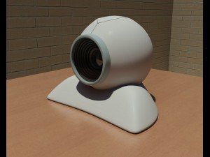 wireless web camera 3D Model