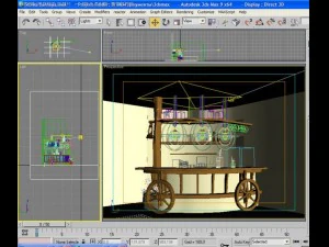 bar table 3D Model