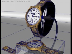 old doxa watch 3D Model