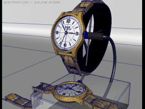 old doxa watch 3D Model