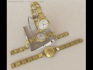 old doxa watch 3D Model