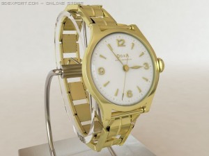 old doxa watch 3D Model