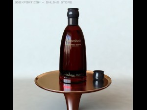 farenheit perfume Model 3D