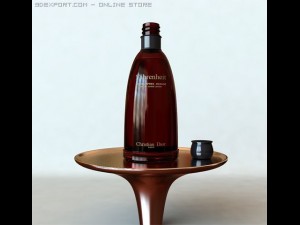 farenheit perfume Model 3D
