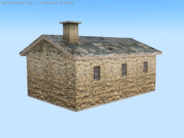 house of mountain Modelo 3D .c4d .max .obj .3ds .fbx .stl .blend 