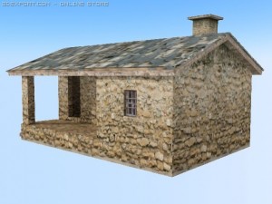 house of mountain Modelo 3D