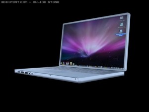 macbook Modèle 3D
