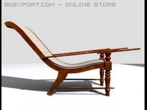 chair 3D मॉडल