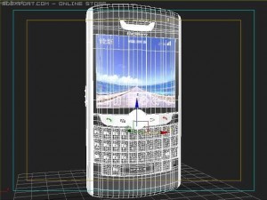 blackberry 3Dモデル