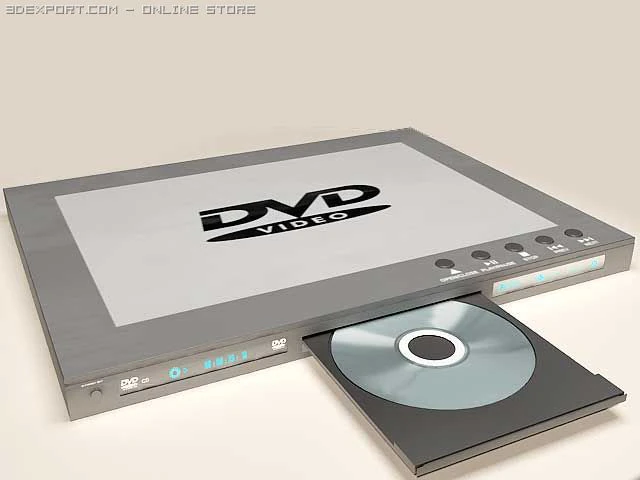 dvd 3D Model .c4d .max .obj .3ds .fbx .stl .blend