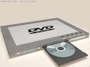 dvd 3D Model