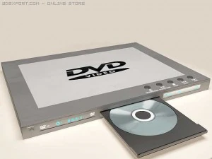 DVD 3D Модель