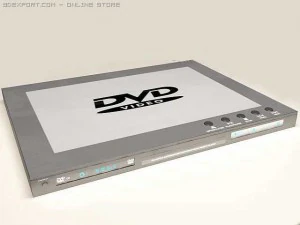 dvd 3D Model