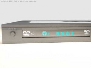 dvd 3D-Modell