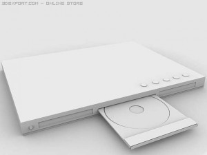 dvd 3D-Modell