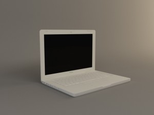 macbook Modelo 3D