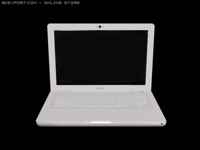 macbook game model 3Dモデル .c4d .max .obj .3ds .fbx .stl .blend 