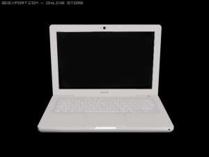 macbook game model Modelo 3D