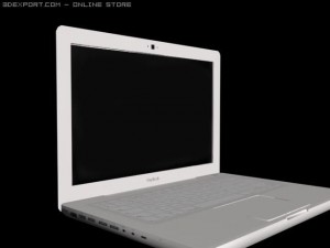 macbook game model 3Dモデル