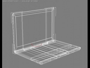 macbook game model 3Dモデル