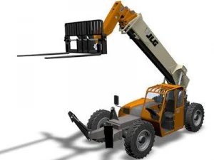 manipulador telescópico jlg g12 55a Modelo 3D