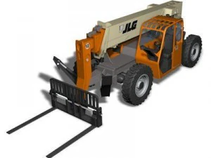 jlg g12 55a telehandler 3D Model