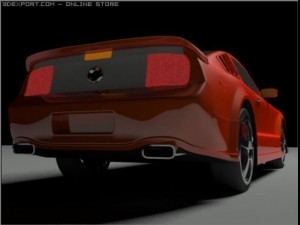 ford mustang 3D 모델