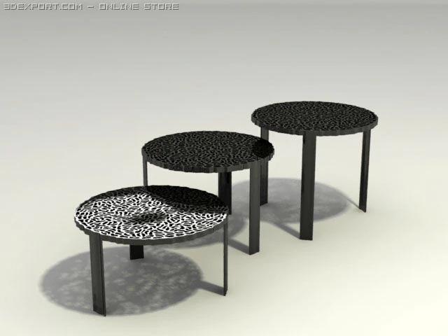 kartell t 3D Model .c4d .max .obj .3ds .fbx .stl .blend