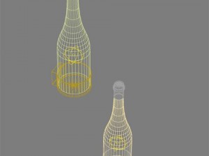 lux light bottle 3D Model