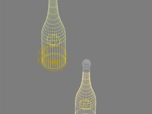 lux light bottle 3D Model