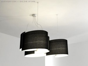 luster palucco joiin sospensione 3Dモデル