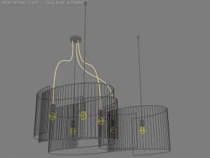 luster palucco joiin sospensione 3D Model