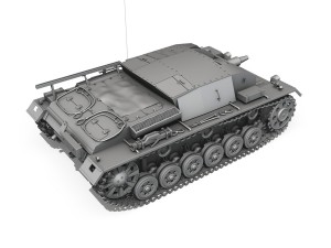stug iii - ausf a Modelo 3D