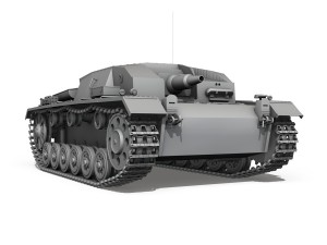 stug iii - ausf a Modelo 3D