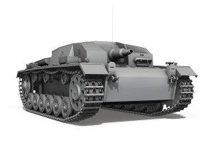 stug iii - ausf a 3D Model