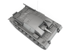 stug iii - ausf a Modelo 3D