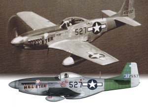 north american p 51d - heleter Modelo 3D