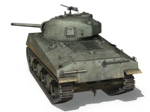 m4a2 sherman - colorado 3D Model