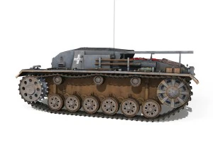 stug iii - ausfa - lah 3D Model