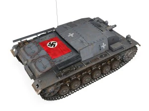 stug iii - ausfa - lah 3D Model