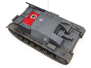 stug iii - ausfa - lah Modello 3D