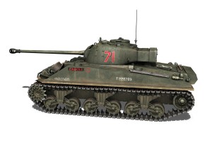 sherman mk vc firefly - carole Modello 3D