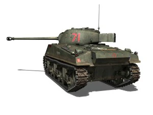 sherman mk vc firefly - carole 3D Model