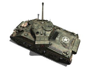 sherman mk vc firefly - carole Modello 3D
