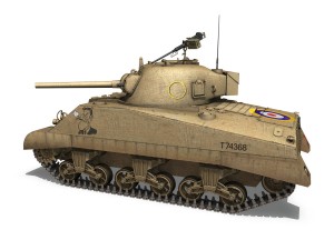 m4 sherman mkiii early production 3D Model