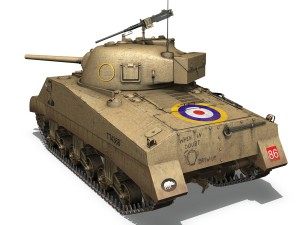 m4 sherman mkiii early production 3D Model