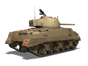 m4 sherman mkiii early production 3D Model