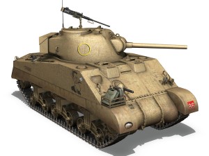 m4 sherman mkiii early production 3D Model